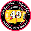 Operating Engineers 49 Logo
