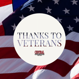 Thank you Veterans Graphic Central Roofing Company
