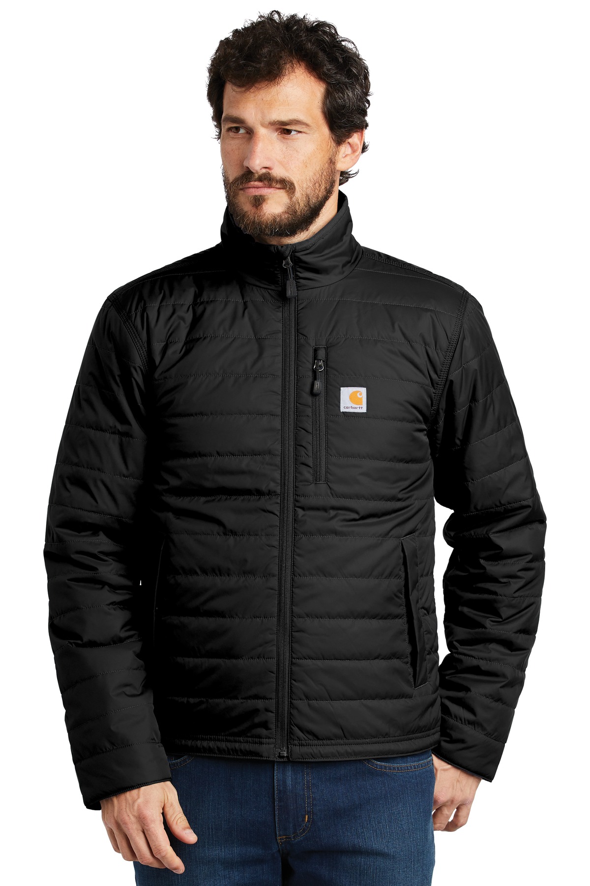 Men's Carhartt black winter puffer jacket