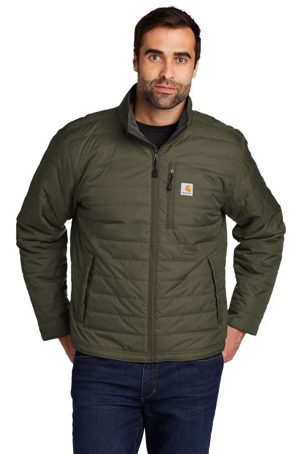 Men's Carhartt moss winter puffer jacket